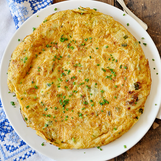 Tortilla De Patatas Con Queso De Cabrales
