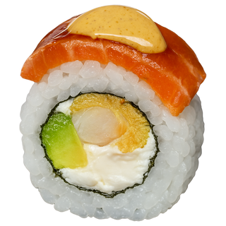 Рол Філадельфія Гриль з креветкою (8шт/257г)