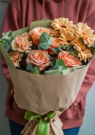Bukiet 'SIMPLY peach'