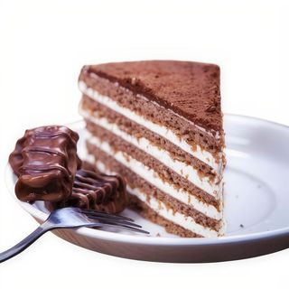 Tarta de chocolate con galletas