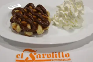 Gofre Con Nutela