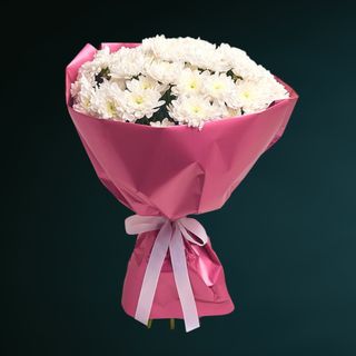 Buchet 7 Crizanteme Albe