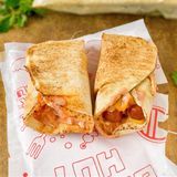 Mixed cheese shawarma