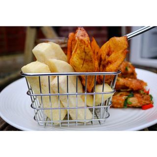 Chicken, Chips or Plantain & Coleslaw