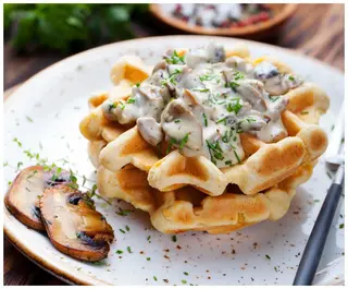 Savoury Waffles