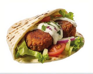 Kebab falafel