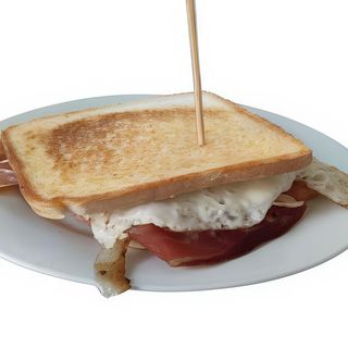 sándwich de lomo normal