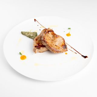 Teleći steak sa žara sa začinskim maslacem