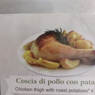 Coscia di pollo con patate