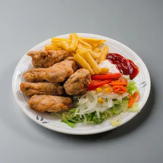 Plato Alitas Pollo