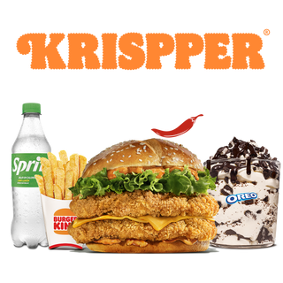 Menú Completo Krispper® Spicy Doble Grande