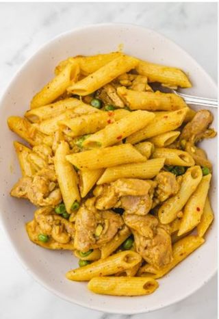 Pasta Curry chicken