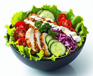 Bowl Berlin style wołowina / mieszane