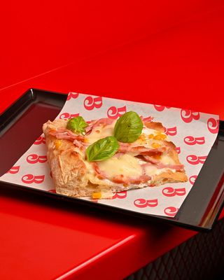 Panna, prosciutto e mais trancio