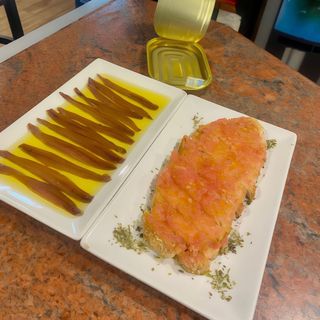 Anchoas del mediterráneo