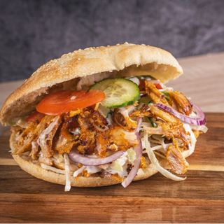 Kebab Pan Pita De Pollo