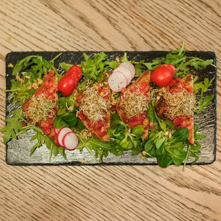 Bruskete sa paradajzom posne