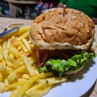 Menu hamburguer de picanha