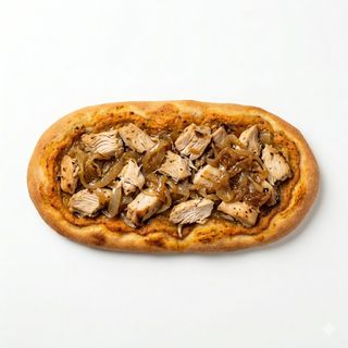 Coca De Pollastreamb Ceba Dolça