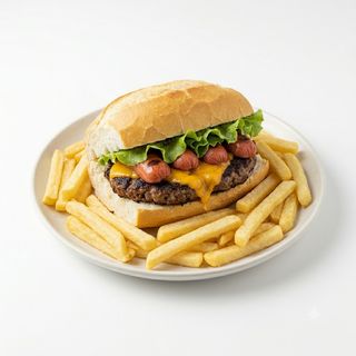 Hamburguesa Frankfurt