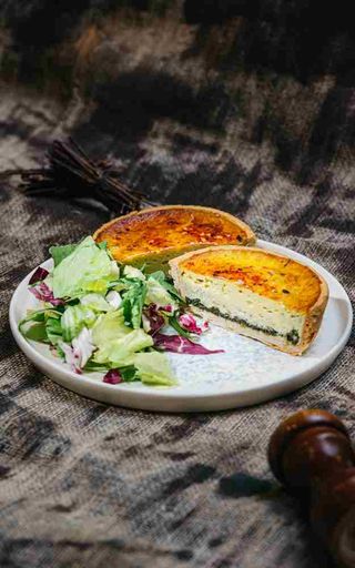 Quiche Blue Cheese & Spinach