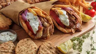 Pita Gyros Porc