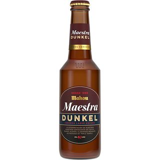 Cerveza Mahou Maestra Dunkel Botella 33cl.