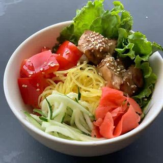 Боул с курицей терияки