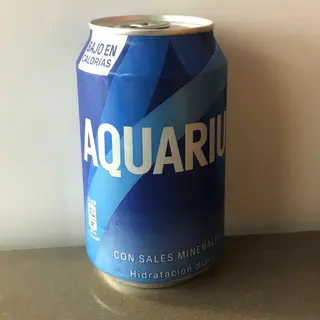 Aquarius Con sales minerales 
