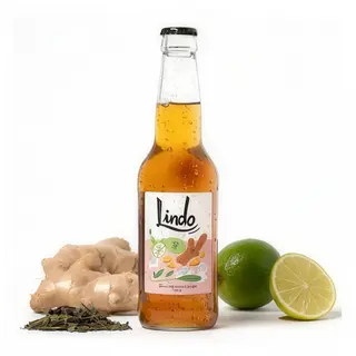 Té verde con jengibre 33cl.