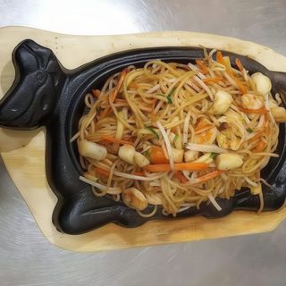 31 Pasta saltata di frutti di mare alla piastra