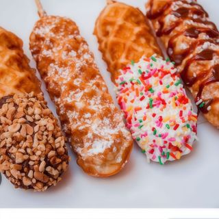 Gaufre sucettes Caramel