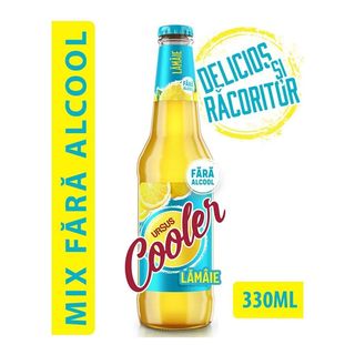 B Sticla Bere Ursus Cooler Lemon Fara Alcool 0,33l