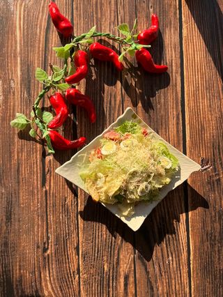 Салат "Цезарь"