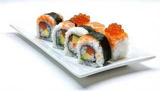 034 Futomaki sake 6 pezzi