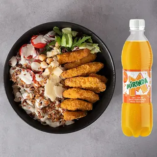 Cezar crispy bowl+Mirinda zero 0,5l