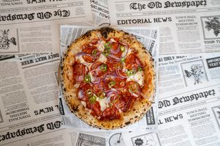 Pizza Stark Salami mare Ø30cm