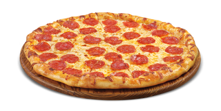 Pizza Pepperoni pequeña 29x29 + refresco lata 