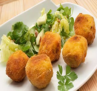 Croquetas de bacalao al pil pil (6 uds.)