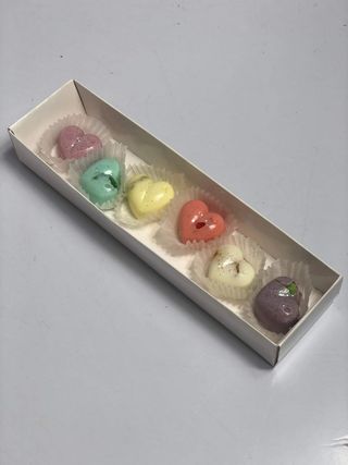 Small Hearts Pastel 6 pcs
