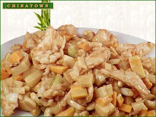 Пиле с кашу