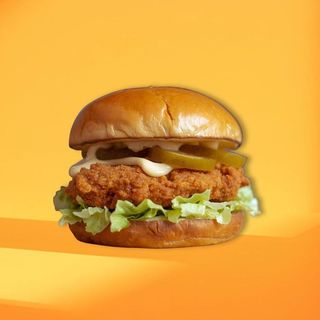 Vegetarian chicken bro special