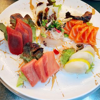 Sashimi variado grande 20 cortes