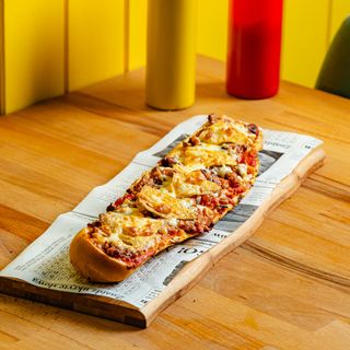 Zapieksa upieczona chili con carne