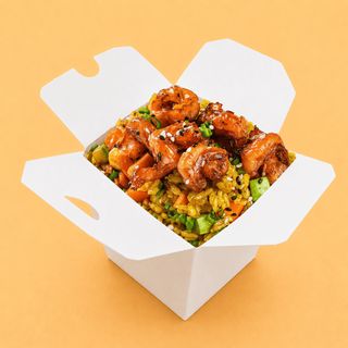 ბრინჯი კრევეტით / Shrimp Rice