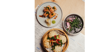 Baozi  z warzywami po Kantońsku