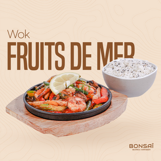 Wok Fruits De Mer