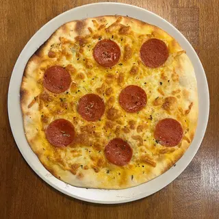 Pão de Alho C/ Queijo e Pepperoni