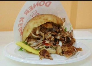 Panino kebab maxi