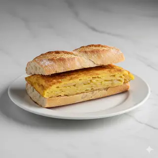 Bocadillo De Tortilla De Patatas